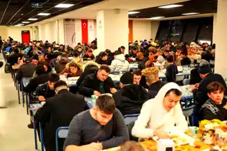 Erzincan'da 700 Kişilik Ramazan Sofrası