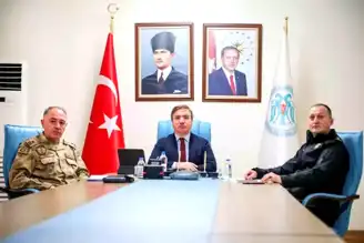 Vali Aydoğdu, Güvenlik Toplantısında Yer Aldı