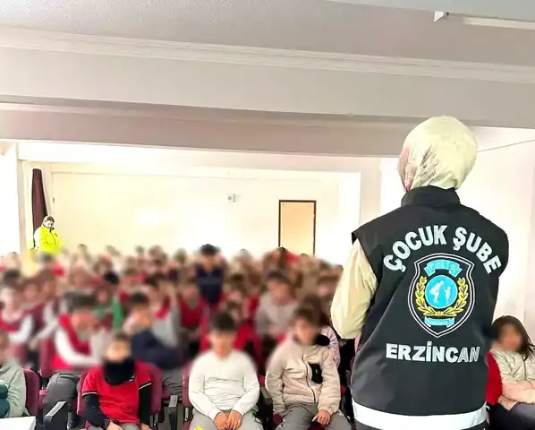 Erzincan'da Çocuklara Güvenlik Eğitimi