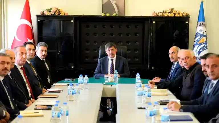 Erzincan Belediyesi'nde İstişare Toplantısı