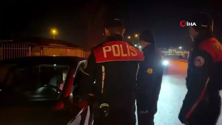 Erzincan'da Kapsamlı Asayiş Uygulaması