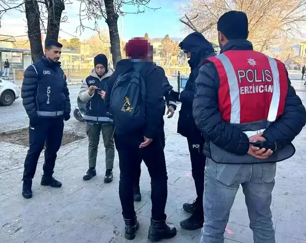 Erzincan'da Düzensiz Göçmen Denetimleri