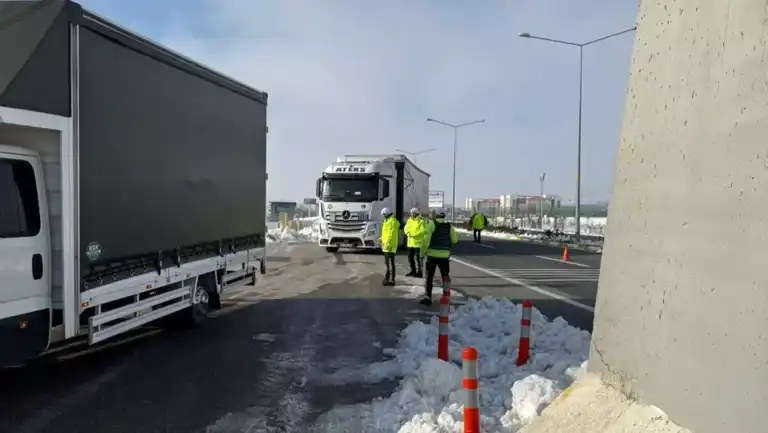 Doğu Anadolu'da Kış Lastiği Denetimleri Başladı