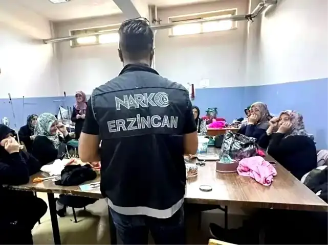Erzincan'da Narkotik Farkındalık Kampanyası
