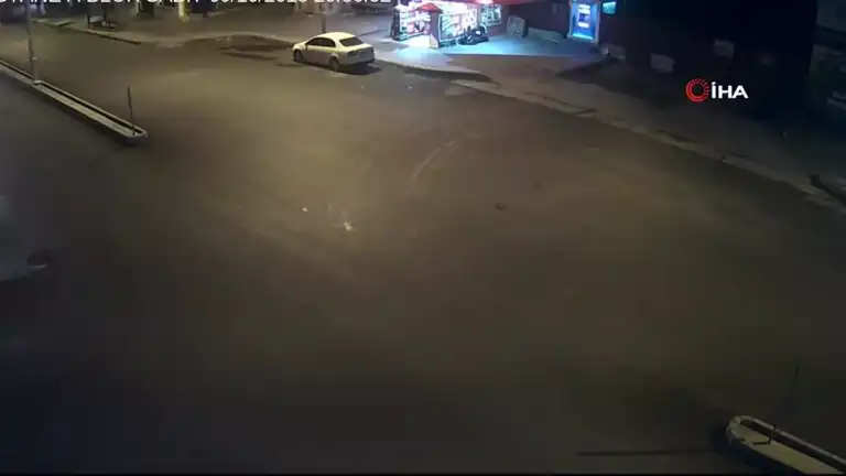 Kentte Trafik Kazaları Kameralarda