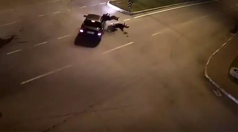 Şehirde Trafik Kazaları Kameralarda