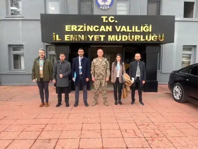 İnsan Hakları Kurumu'ndan Emniyet Müdürlüğüne Denetim Ziyaretleri